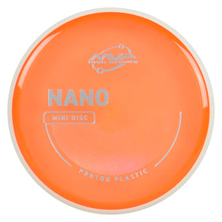 MVP Disc Golf Nano Mini Marker Project Lab Coat Neutron PLC Proton Orange