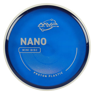 MVP Disc Golf Nano Mini Marker Project Lab Coat Neutron PLC Proton Dark Blue