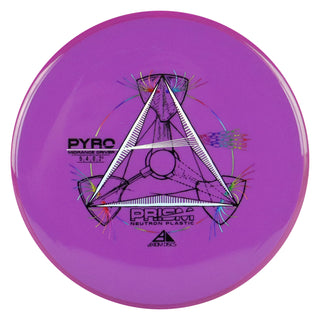 Axiom Disc Golf Prism Neutron Pyro Midrange Driver 5/4/0/2.5 Purple/Purple Shimmer 173 grams