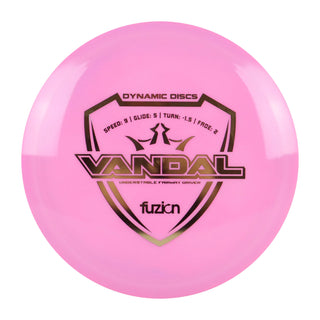 Dynamic Disc Golf Fuzion Vandal Fairway Driver 9/5/-1.5/2 Pink/Gold 176 grams