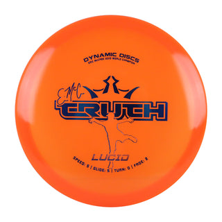 Dynamic Disc Golf Lucid EMAC Truth Midrange Disc 5/5/0/2 Orange/Blue 180 grams