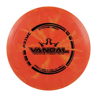 Dynamic Disc Golf Prime Burst Vandal Fairway Driver 9/5/-1.5/2 Blood Orange/Black 173 grams