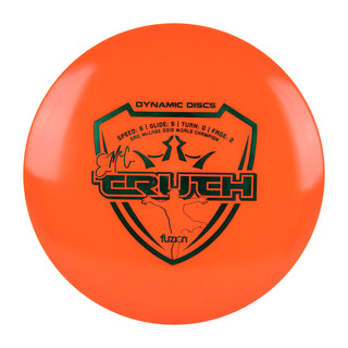 Dynamic Disc Golf Fuzion EMAC Truth Midrange Disc 5/5/0/2 Orange/Green 177 grams