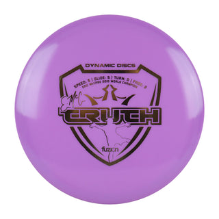 Dynamic Disc Golf Fuzion EMAC Truth Midrange Disc 5/5/0/2 Purple/Gold 175 grams