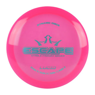 Dynamic Disc Golf Lucid Escape Fairway Driver 9/5/-1/2 Pink/Slate 173 grams