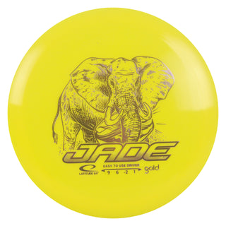 Latitude 64 Disc Golf Gold Jade Distance Driver 9/6/-2/1 Yellow/Lavender 159 grams