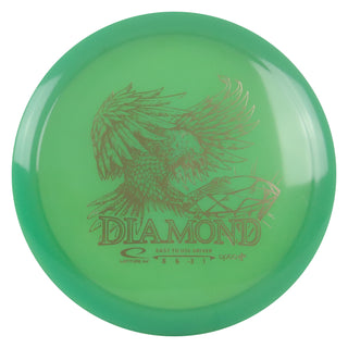 Latitude 64 Disc Golf Opto Air Diamond Fairway Driver 8/6/-3/1 Green/Gold 146 grams
