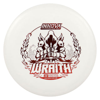 Innova Disc Golf DX Wraith Distance Driver 11/5/-1/3 White/Red Holo 175 grams