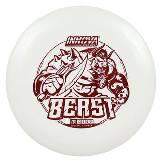 Innova Disc Golf DX Beast Distance Driver 10/5/-2/2 White/Maroon 175 grams