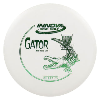 Innova Disc Golf DX Gator Midrange Disc 5/2/0/4 White/Green 165 grams
