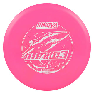 Innova Disc Golf DX Mako3 Midrange Disc 5/5/0/0 Pink/White 153 grams