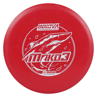 Innova Disc Golf DX Mako3 Midrange Disc 5/5/0/0 Red/White 158 grams