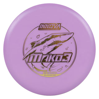 Innova Disc Golf DX Mako3 Midrange Disc 5/5/0/0 Lavender/Gold 154 grams