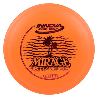 Innova Disc Golf DX Mirage Putting Disc 3/4/-3/0 Orange/Red 175 grams