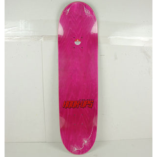 Blem Hook Ups Skateboard Deck Pocahook-ups 8.5" Blue