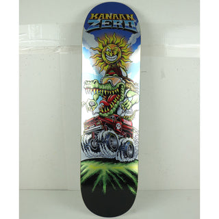 Blem Zero Skateboard Deck Kanaan Gator 8.25" x 31.9" with Grip
