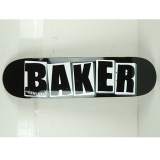 Blem BAKER Skateboard Deck LOGO BLACK/WHITE 8.125'