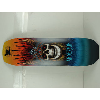Blem Powell Peralta Skateboard Deck Pro Flight 289 Andy Anderson Skull 8.45"