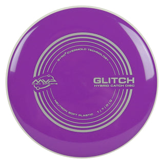 MVP Discs Sports Project Lab Coat Neutron Soft Glitch Hybrid Catch Putter 1/7/0/0 Purple 152 grams