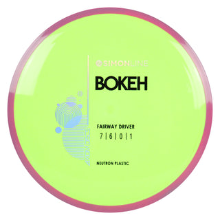 Axiom Disc Golf Simon Line Neutron Bokeh Fairway Driver 7/6/0/1 DayGlo/Pink 169 grams