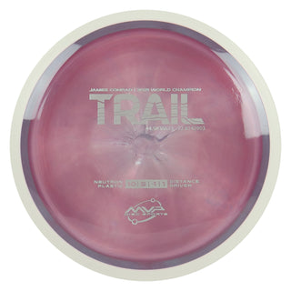 MVP Discs Sports Project Lab Coat James Conrad Neutron Trail Distance Driver 10/5/-1/1 Dark Purple 171 grams