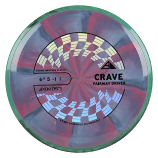 Axiom Discs Project Lab Coat Cosmic Neutron Crave 6.5/5/-1/1 Red Black/Teal Black 167 grams