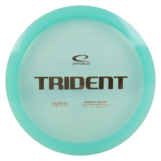 Latitude 64 Disc Golf Opto Trident Fairway Driver 6/4/-0.5/3 Blue/Gold 173 grams