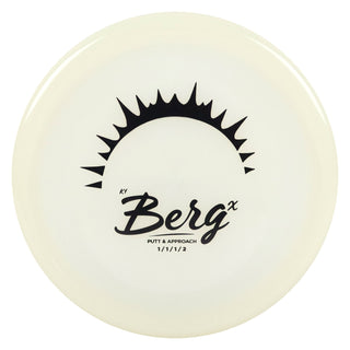 Kastaplast Disc Golf K1 Glow Berg X Putter 1/1/1/2 Glow/Black 174 grams