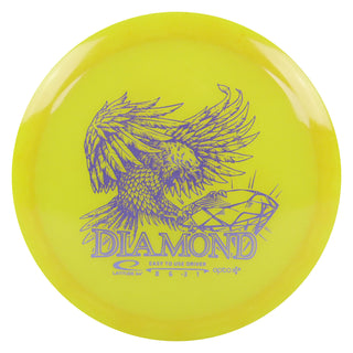 Latitude 64 Disc Golf Opto Air Diamond Fairway Driver 8/6/-3/1 Yellow/Lavender 146 grams
