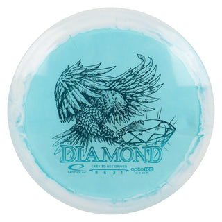 Latitude 64 Disc Golf Opto-Ice Orbit Diamond Fairway Driver 8/6/-3/1 Teal/Turquoise 155 grams