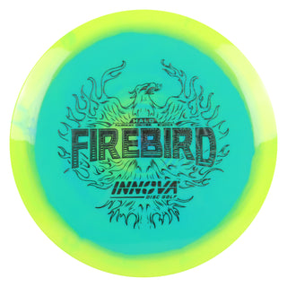 Innova Disc Golf Halo Star Firebird Fairway Driver 9/3/0/4 Yellow Aqua/Black Prisms 173 grams