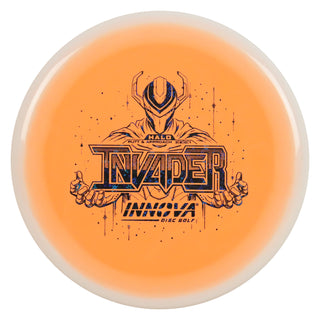 Innova Disc Golf Halo Star Invader Putter 3/2/0/1 White Orange/Black Stars 166 grams
