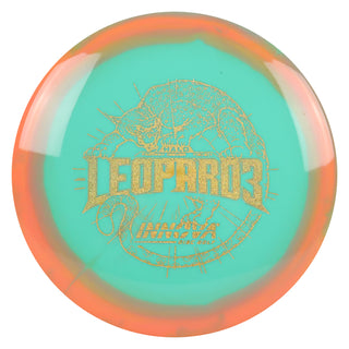 Innova Disc Golf Halo Star Leopard3 Fairway Driver 7/5/-2/1 Orange Teal/Gold Shimmer 159 grams