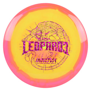 Innova Disc Golf Halo Star Leopard3 Fairway Driver 7/5/-2/1 Pink Yellow/Magenta Shatter 171 grams