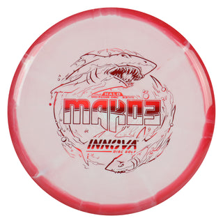 Innova Disc Golf Halo Star Mako3 Midrange Disc 5/5/0/0 Red White/Red Holo 180 grams