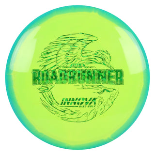 Innova Disc Golf Halo Star Roadrunner Fairway Driver 9/5/-4/1 Blue Yellow/Green Shatter 145 grams