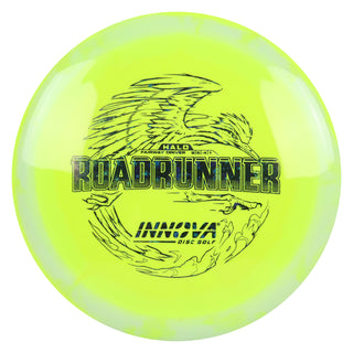Innova Disc Golf Halo Star Roadrunner Fairway Driver 9/5/-4/1 White Yellow/Black Stars 150 grams