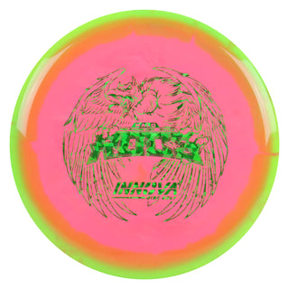 Innova Disc Golf Halo Star Roc3 Midrange Disc 5/4/0/3 Lime Pink/Green Shatter 177 grams