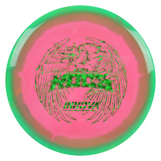 Innova Disc Golf Halo Star Roc3 Midrange Disc 5/4/0/3 Green Pink/Green Shatter 175 grams