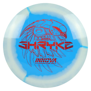 Innova Disc Golf Halo Star Shryke Distance Driver 13/6/-2/2 White Blue/Red Shimmer 170 grams
