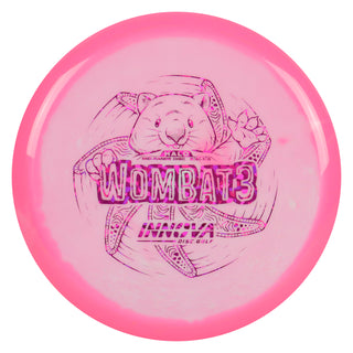 Innova Disc Golf Halo Star Wombat3 Midrange 5/6/-1/0 White Pink/Magenta Shatter 175 grams