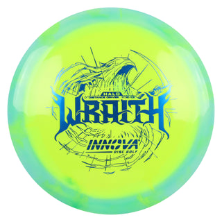 Innova Disc Golf Halo Star Wraith Distance Driver 11/5/-1/3 Teal Yellow/Blue 167 grams