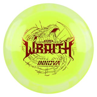 Innova Disc Golf Halo Star Wraith Distance Driver 11/5/-1/3 White Yellow/Red 161 grams