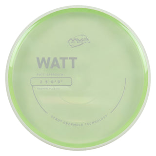 MVP Discs Sports Project Lab Coat Proton Watt Putt and Approach 2/5/-0.5/0.5 Clear 168 grams