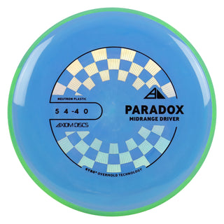 Axiom Discs Project Lab Coat Neutron Paradox Midrange Disc 5/4/-4/0 Slate Blue/Green Blue 178 grams