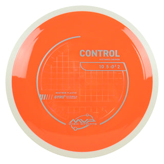 MVP Discs Sports Project Lab Coat Neutron Control Distance Driver 10/5/-0.5/2 Orange 167 grams