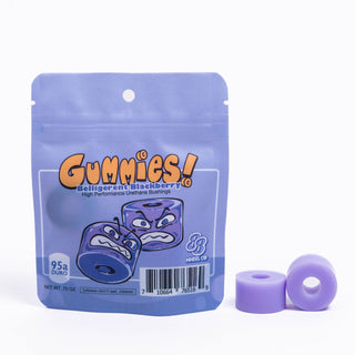 88 Wheel Co Longboard Bushings Gummies Double Barrel 95A Belligerent Blackberry (1 Truck)