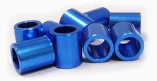 Inline Spacer 8-Pack for 688 Bearings & 8mm Axles Blue