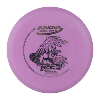 Innova Disc Golf DX Roc3 Midrange Disc 5/4/0/3 Purple/Silver 180 grams