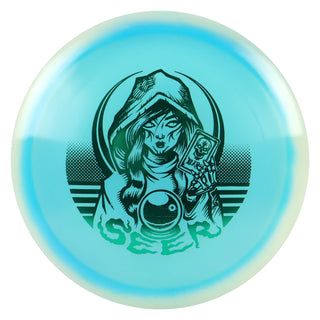 Westside Disc Golf VIP Moonshine Orbit Seer Changes Fairway Driver 7/5/-2/1 Blue/Green 174 grams
